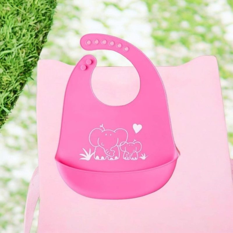 Silicone Baby Bibs with Crumb Catcher Waterproof - Image 4