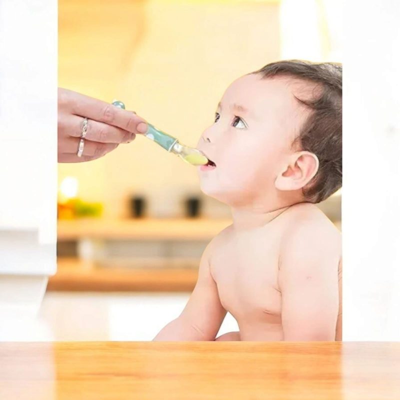 Silicone Self Baby Feeding Spoon with Ultra Soft Tip - Second Stage - 6 Months Plus