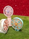 USB Rechargeable Mini Portable Hand Fan With Noise Cancelling Design Battery Operated Personal Fan for Women, Office, Travel, Mini USB Desk Fan for Home, Kitchen, Dining Room
