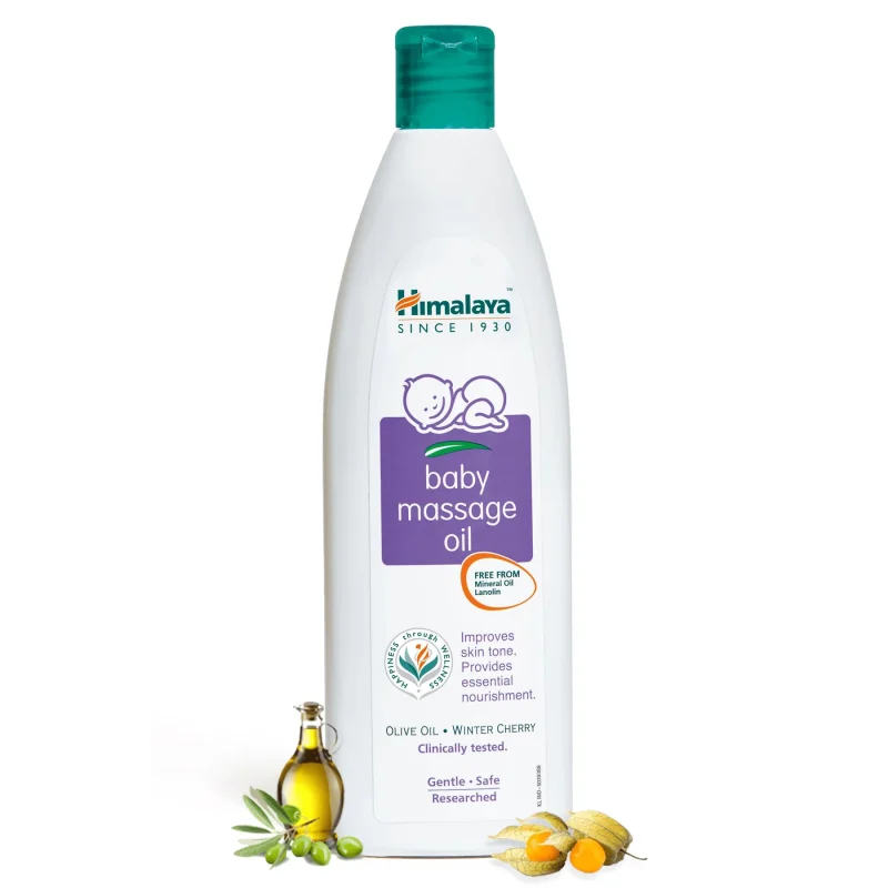 Himalaya Baby Massage Oil - Image 3