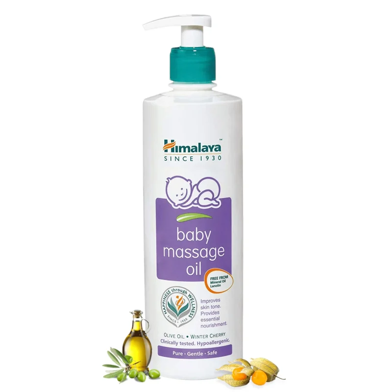 Himalaya Baby Massage Oil - Image 2
