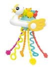 Pull String Toy Montessori Pull Toys for Baby Cute Duck Shaped Sensory Pull Toys Food Grade Silicone Pull Toys Fine Motor Skills Development Toys for Toddlers