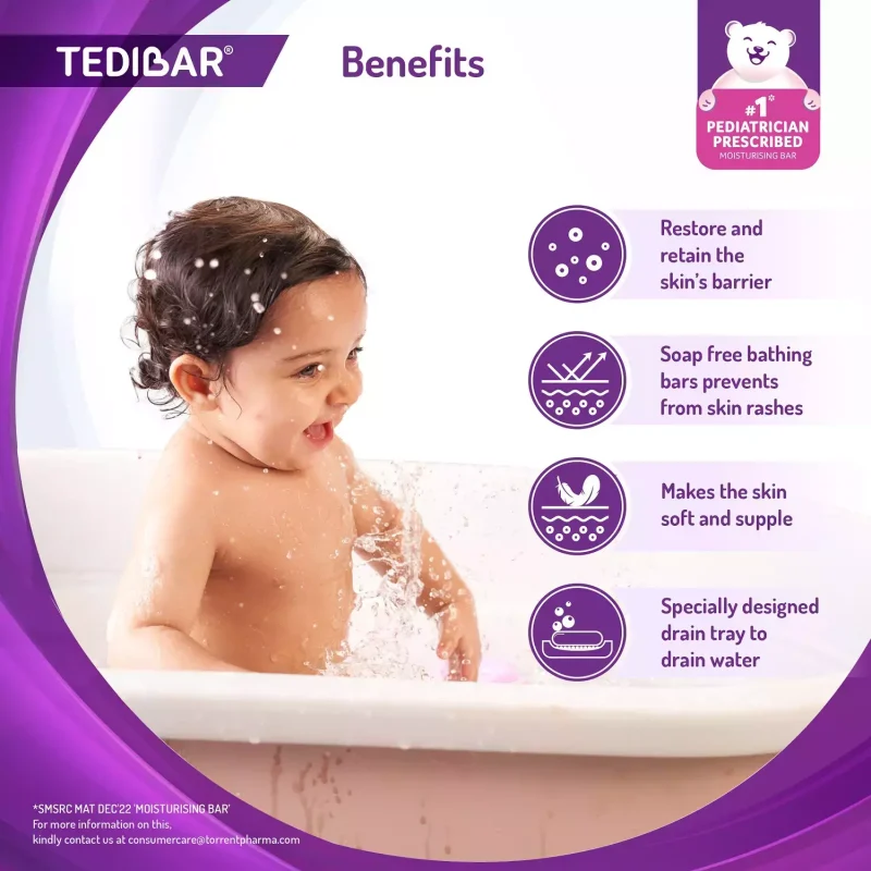 Tedibar Bathing Bar 75gm - Image 2