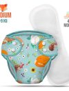 PAW PAW Reusable Cloth Diaper for Babies | Perfect for Babies| Adjustable, Washable & Reusable Cloth Diaper for Babies | Contains 1 Diaper + 1 Insert Pad