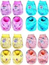 New Born Baby  Mittens and Booties Combo Set With Hand Mittens  and Leg Booties