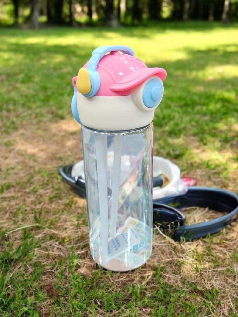 GBT-4991 Baby Giffy Sipper for Infant/Toddler 650ml, Anti-Spill Sippy Cup with Soft Silicone Straw BPA Free, - Image 2
