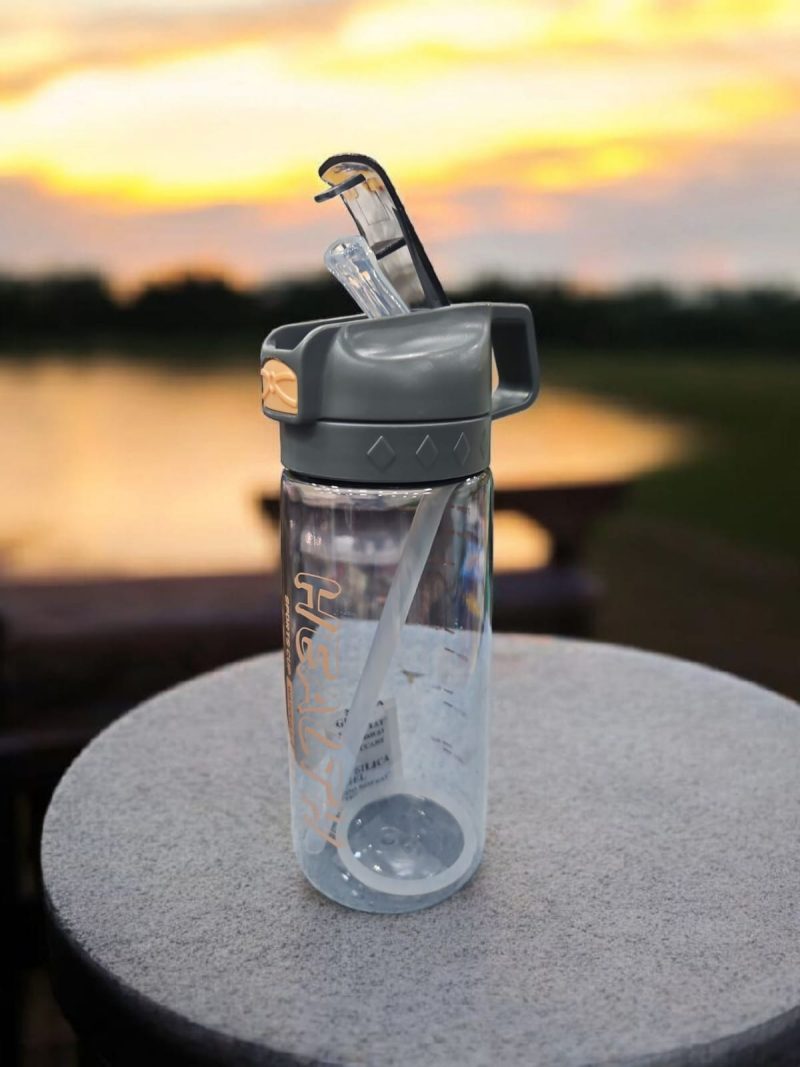 GBT-3119 Sport Water Bottle Sipper with Straw & Handle – 700ml - Image 7