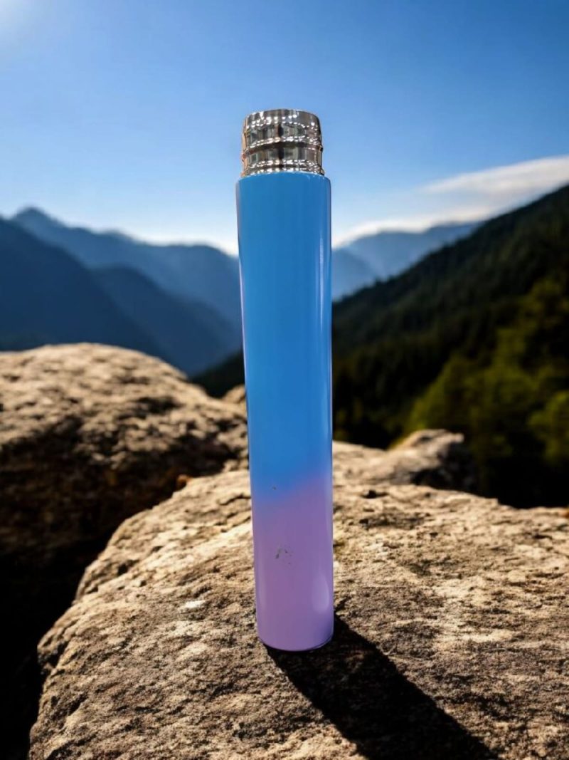 Stainless Steel Slim Water Bottle, Light Weight, Slim Design Water Flask, Space Saving, BPA Free - Image 2