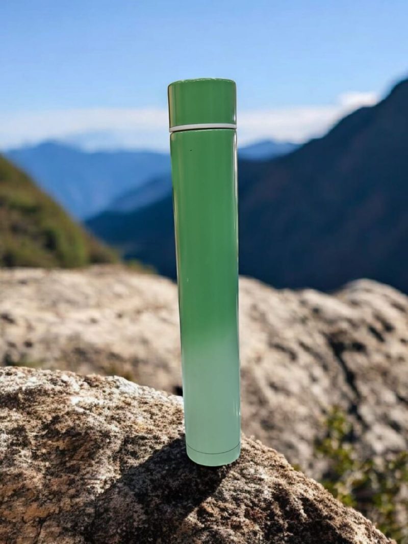 Stainless Steel Slim Water Bottle, Light Weight, Slim Design Water Flask, Space Saving, BPA Free - Image 3