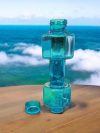 Plastic Dumbbell Shape Water Bottle Plastic Portable Dumble Water Bottle