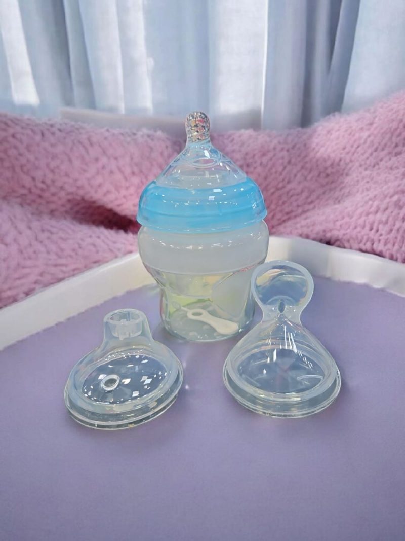 4 in 1 Feeding silicone Bottle Set |  BPA Free Silicone Baby Bottle - Image 3