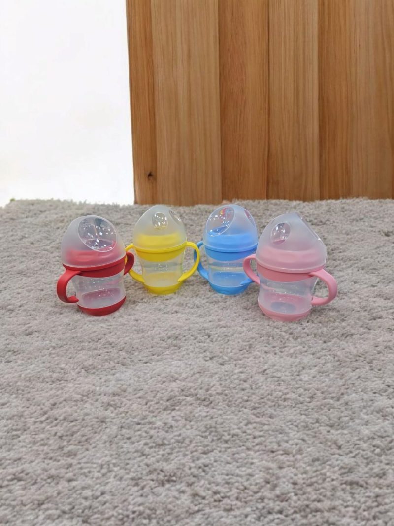 Leakproof Sipper Bottle Cup/Mug Learning Sippy BPA Free Anti Spill Sippy Cup Dust-Proof Sippy Cup with Twin Handles Sipper