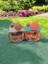2 in 1 Water Bottle 500ML Cold Drinks Double Mouth Flip and Sip Drink Straw Sipper Push Lock Leak Proof Food Grade BPA Free Strap