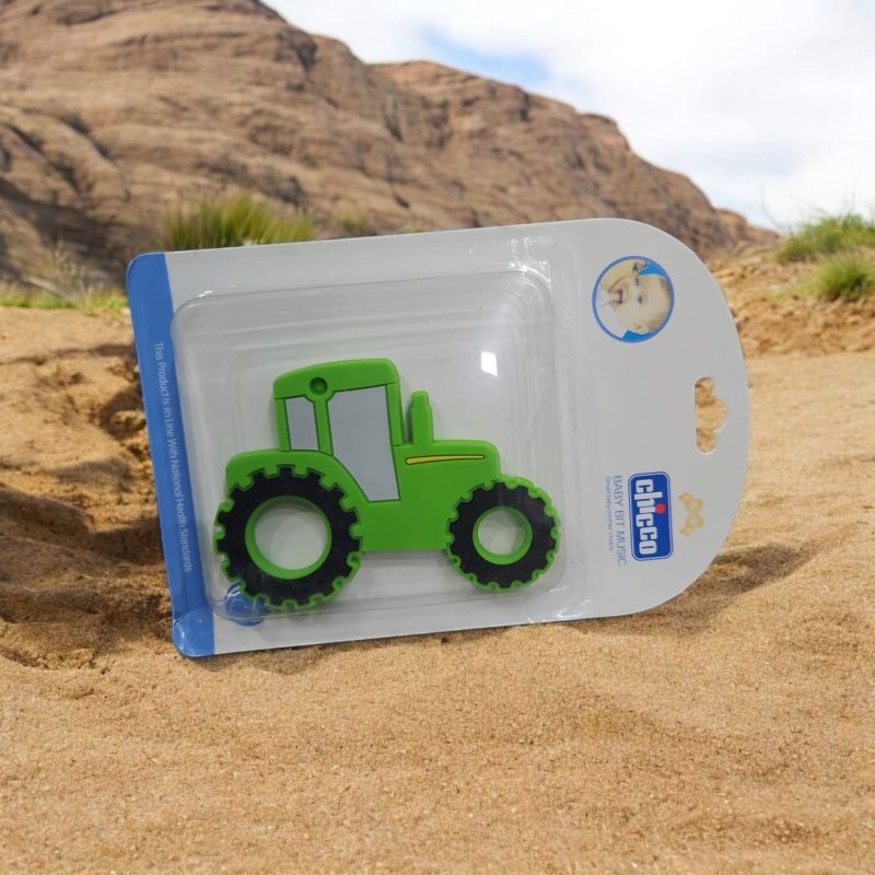 Tractor Shaped Teether for Babies to soothen Their Gums, Easy to Grasp and chew with Rattle Sounds, 3 Months & Above, Infant Toys - Image 3