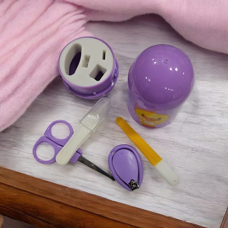 Baby Grooming Set - 4 in 1 - manicure pedicure kit - Image 3
