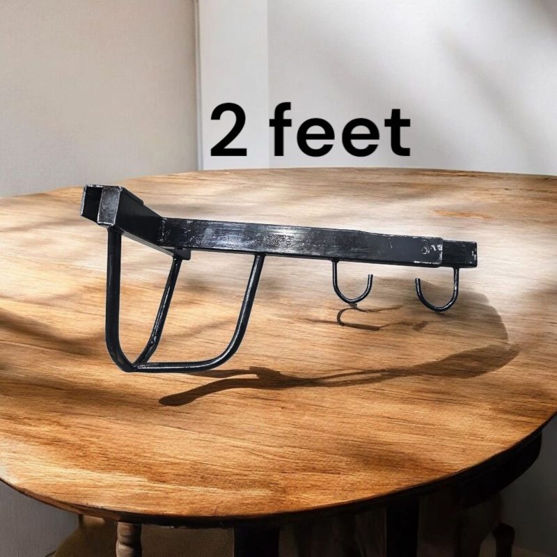 Foldable window cradle | Weight Capacity Up to 30 Kg | Age from 0-24 Months | Premium Metal Plate Cradle Hanger (Black) - Image 7
