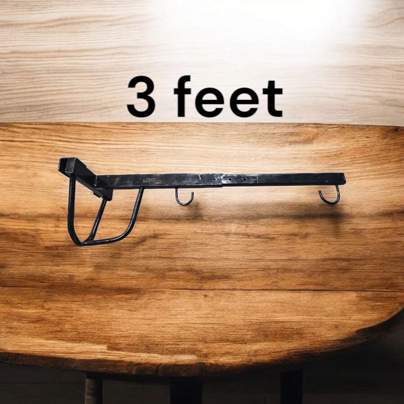 Foldable window cradle | Weight Capacity Up to 30 Kg | Age from 0-24 Months | Premium Metal Plate Cradle Hanger (Black) - Image 5