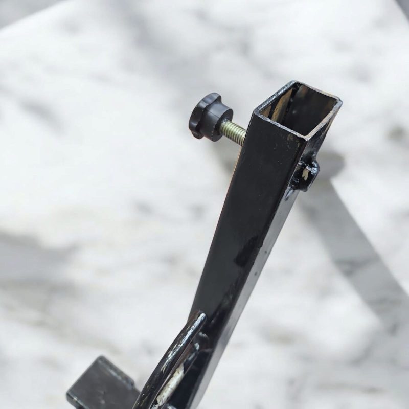 Foldable window cradle | Weight Capacity Up to 30 Kg | Age from 0-24 Months | Premium Metal Plate Cradle Hanger (Black) - Image 2