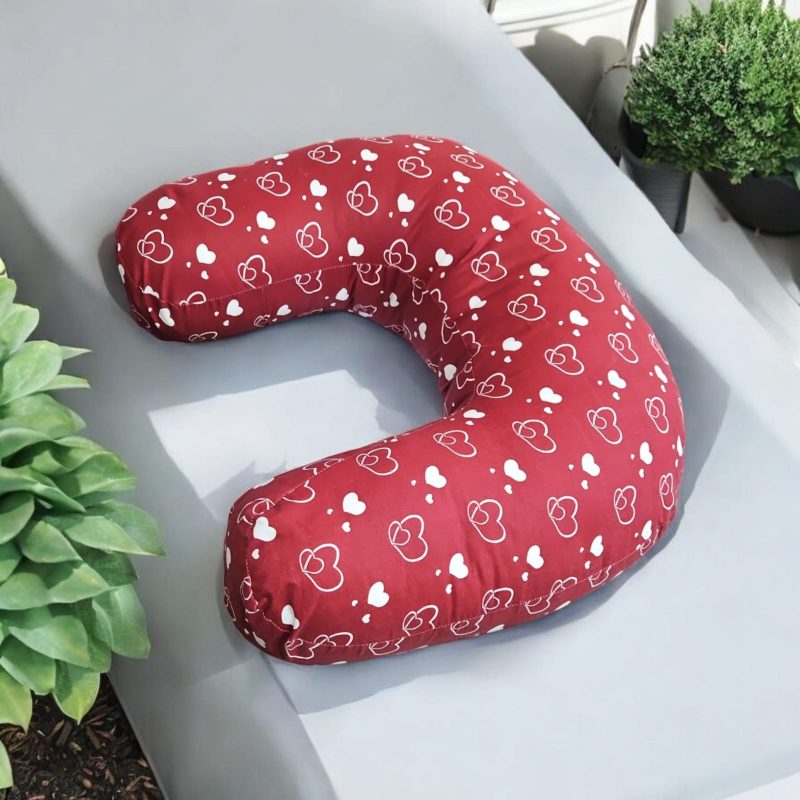Newborn Nursing Feeding Pillow, Breastfeeding Pillows with Removable Cover, Infant Support for Baby and Mom Cradle 0-24 Months - Image 9
