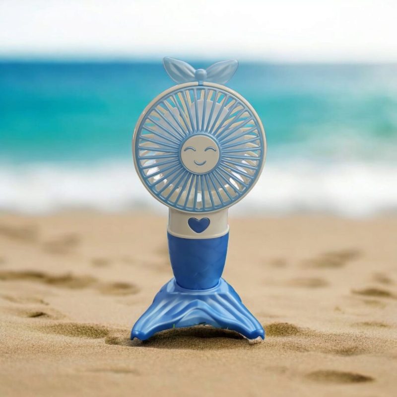USB Rechargeable 3 speed Mini Portable Hand Fan With Noise Cancelling Design Battery Operated Personal Fan for Women, Office, Travel, Mini USB Desk Fan for Home, Kitchen, Dining Room - Image 3