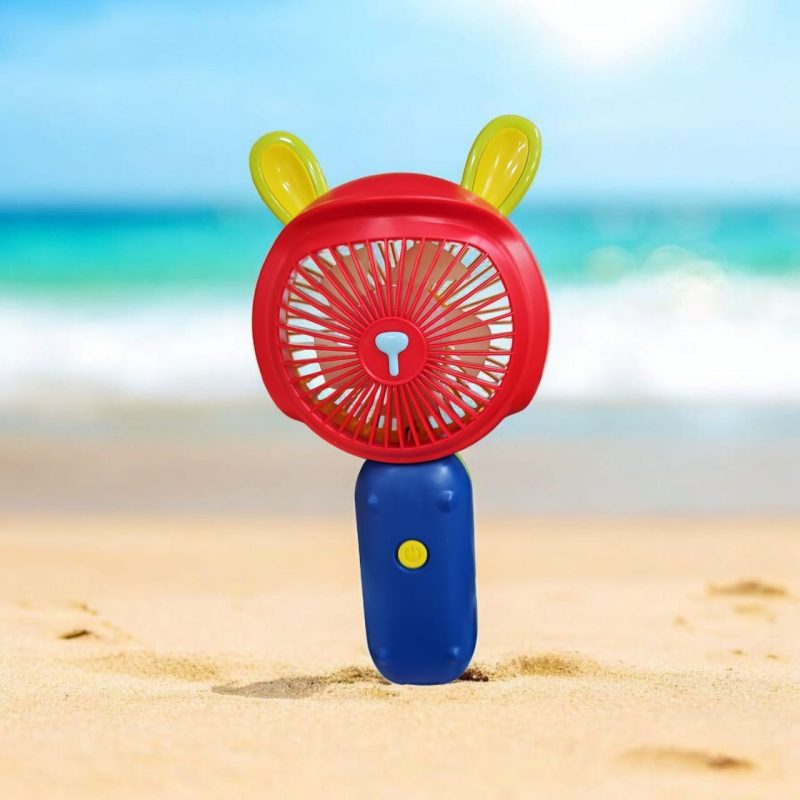 USB Rechargeable 3 speed Mini Portable Hand Fan With Noise Cancelling Design Battery Operated Personal Fan for Women, Office, Travel, Mini USB Desk Fan for Home, Kitchen, Dining Room - Image 3