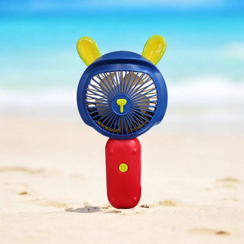 USB Rechargeable 3 speed Mini Portable Hand Fan With Noise Cancelling Design Battery Operated Personal Fan for Women, Office, Travel, Mini USB Desk Fan for Home, Kitchen, Dining Room