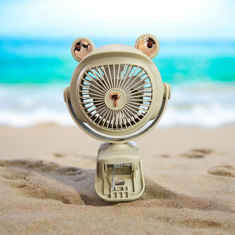 USB Rechargeable 3 speed Mini Portable Hand Fan With Noise Cancelling Design Battery Operated Personal Fan for Women, Office, Travel, Mini USB Desk Fan for Home, Kitchen, Dining Room