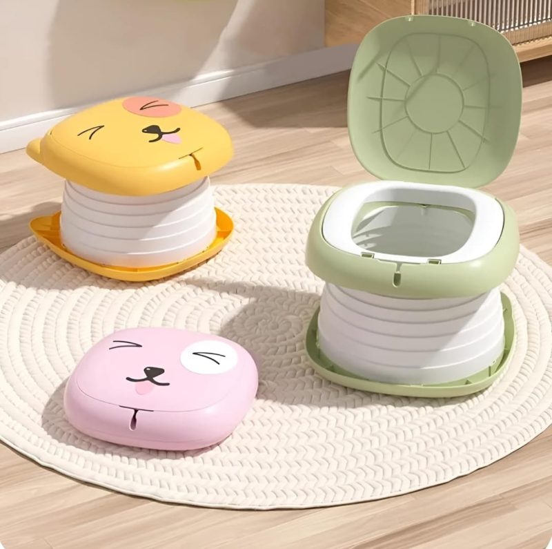 Foldable And Portable Potty chair |  Easy To Train Your Toddler | Toilet Indoor/Outdoor Potty for kids