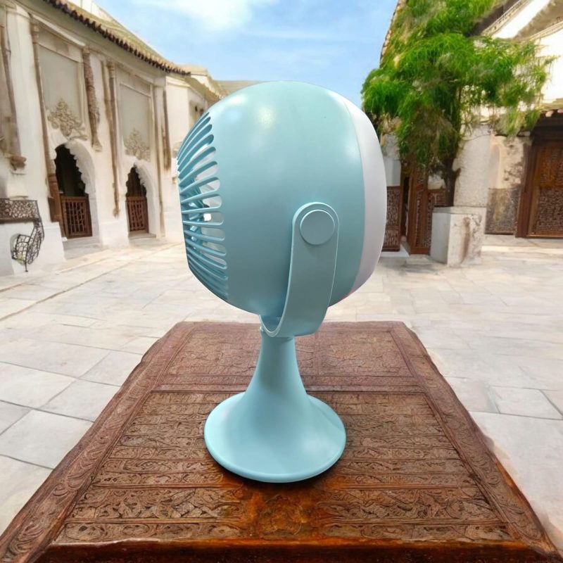 USB Rechargeable 3 speed Mini Portable Hand Fan With Noise Cancelling Design Battery Operated Personal Fan for Women, Office, Travel, Mini USB Desk Fan for Home, Kitchen, Dining Room - Image 3