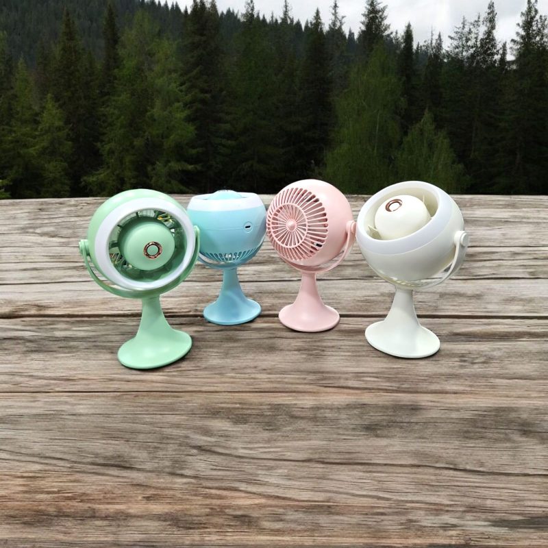 USB Rechargeable 3 speed Mini Portable Hand Fan With Noise Cancelling Design Battery Operated Personal Fan for Women, Office, Travel, Mini USB Desk Fan for Home, Kitchen, Dining Room