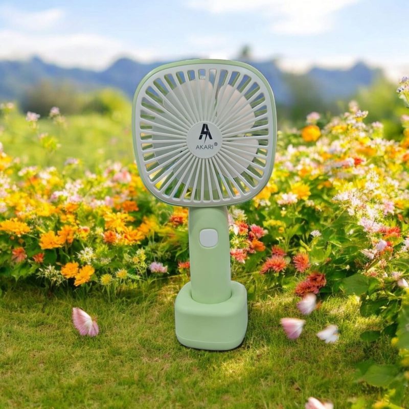 USB Rechargeable 3 speed Mini Portable Hand Fan With Noise Cancelling Design Battery Operated Personal Fan for Women, Office, Travel, Mini USB Desk Fan for Home, Kitchen, Dining Room - Image 4