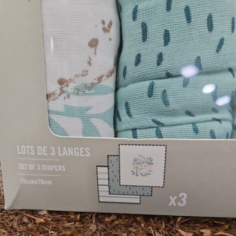 OFFER TOWEL 100% muslin Cotton towel/Baby Muslin Swaddle/Bath Towel(Pack of 3) (70 * 70 cm) - Image 7