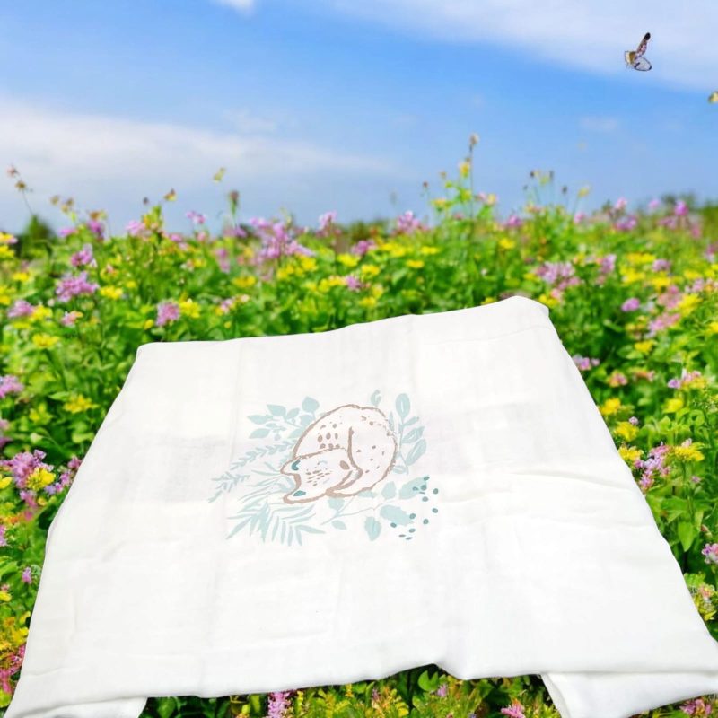 OFFER TOWEL 100% muslin Cotton towel/Baby Muslin Swaddle/Bath Towel(Pack of 3) (70 * 70 cm) - Image 5