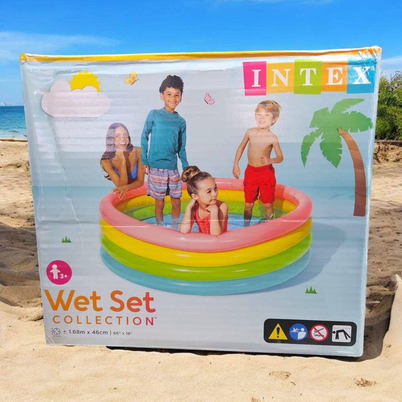 Premium INTEX bath Tub Inflatable Intex Pool 168cm*46cm