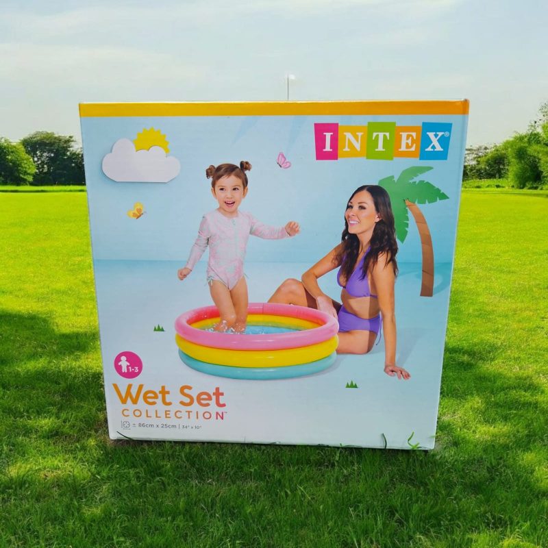 Premium INTEX bath Tub Inflatable Intex Pool 86cm*25cm