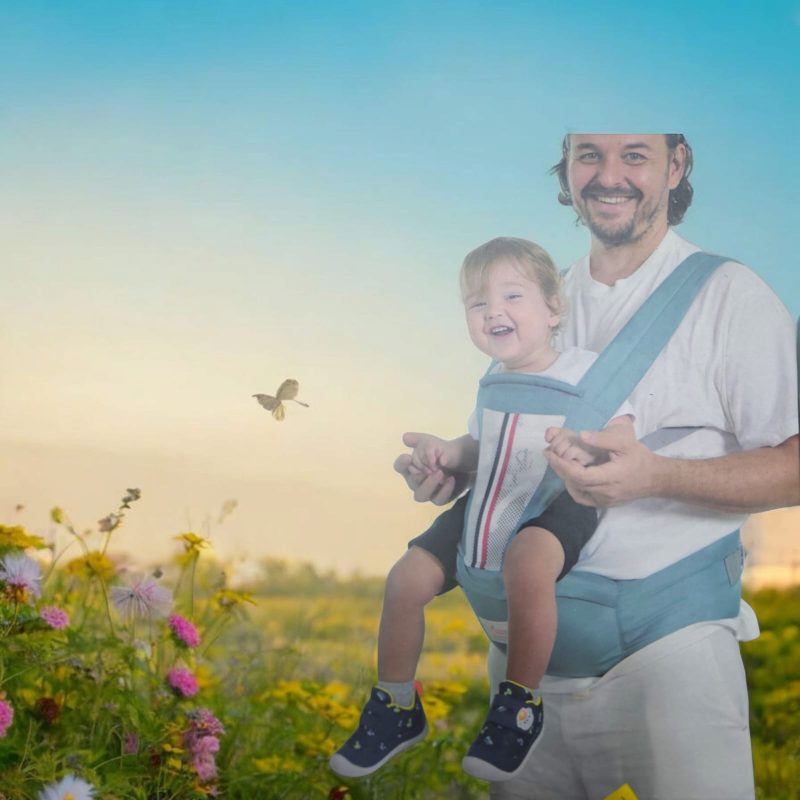 Baby carrier 2 in 1 Baby Carrier | 3 Months Baby to 3 Years Old | Weight Capacity Upto 20 kgs | - Image 2