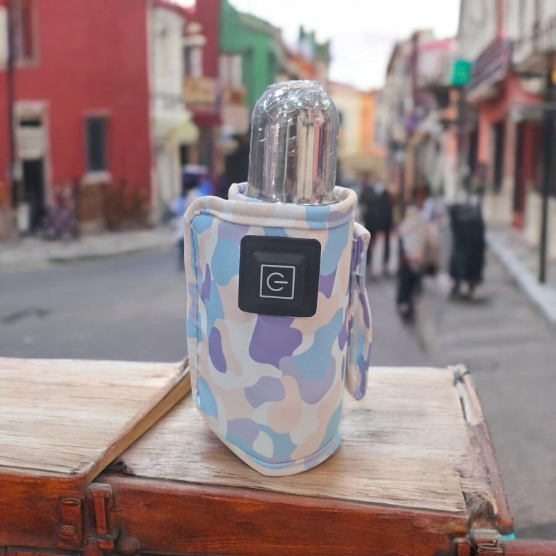 Mini heater | USB Bottle Warmer Fast Heating Milk Heater Cover for Home Traveling Car | FREE 250ML SILVER BOTTLE - Image 3