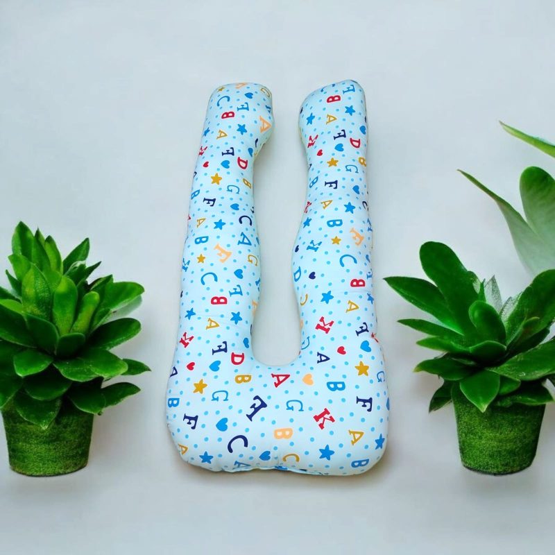 C Shaped Pregnancy Pillow | Maternity Pillow|100% Cotton Removable Covers| Pregnancy Sleeping Pillow - Image 3