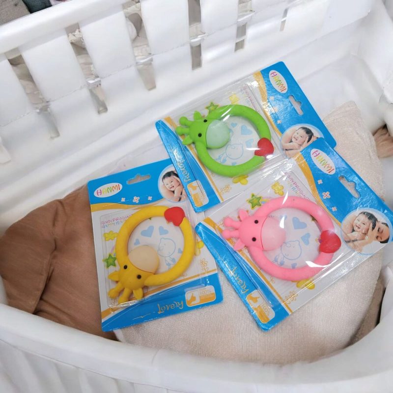 Teether for 3 to 12 Months Baby, Easy Grip, BPA Free