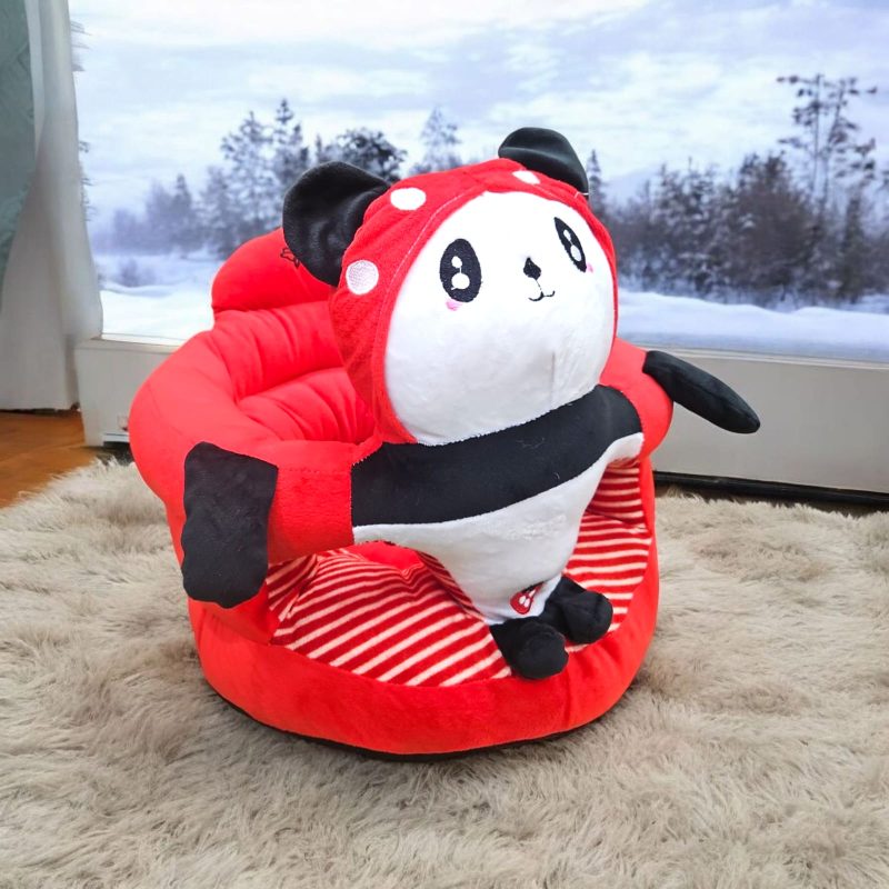 SOFA for baby | Baby Soft Plush Cushion | Baby Sofa Seat for Kids | Baby Sofa (Use for Baby 6 Month to 5 Years)