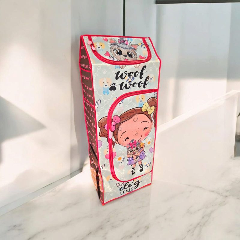 Cupboard | 4 Plastic Shelves Baby Foldable Wardrobe (Made in India), Unbreakable Material, (Plastic Structure - Image 2
