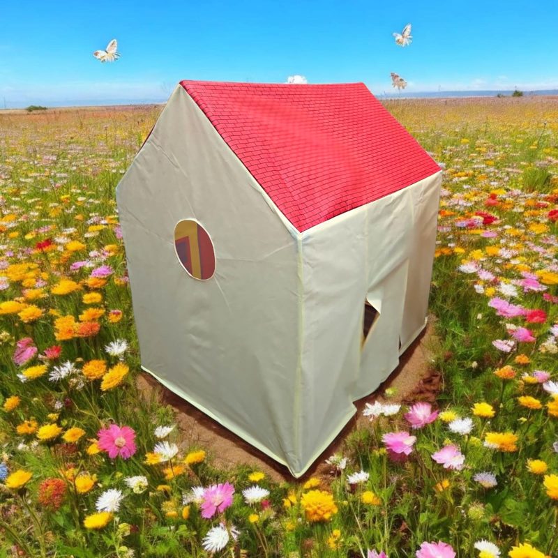 Colorfull and Light Weight Kids Play Tent House for 3 to 8 Years Old Kids Girls and Boys ( - Image 2