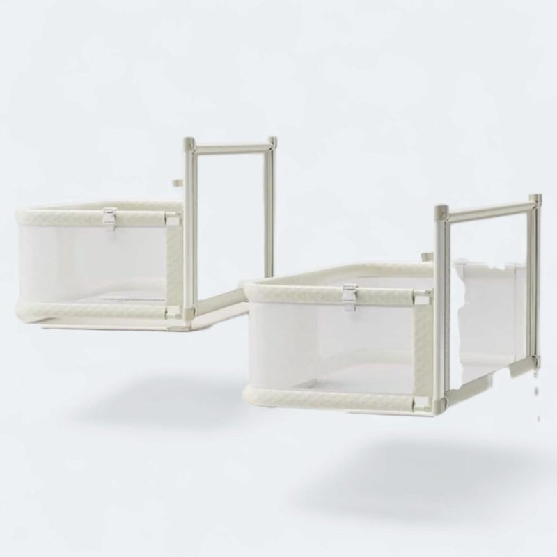 Baby Safety Bed Rail | Foldable & Height Adjustable Safety Bed Railing for babies | Toddler Safety Bedrail for New Born - Image 3