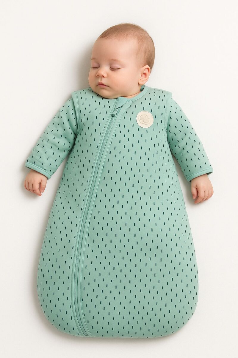 Sleeping bag - Premium Organic muslin Cotton, Lightweight Wearable Blanket for Newborns, Infants & Toddlers (0-36Months), Unisex Baby Sleeping Bag, Gifts for Babies