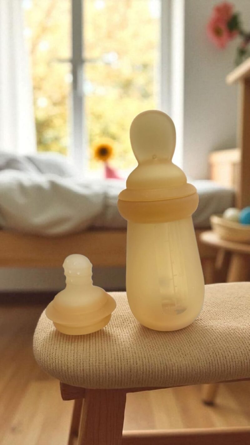 Baby 2 in 1 Silicone Food Feeder & Fruit Feeder Nibbler - Image 4