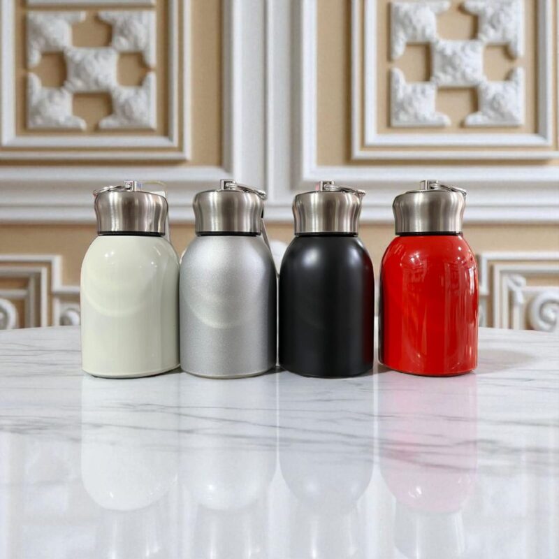Stainless Steel Flask, 300ml, Vacuum Insulated Travel Flask | Double-Walled Insulation | Best Usage for Office, School, College, Gym, Picnic