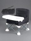 Foldable feeding Chair Booster Seat with Tray for Feeding Compact Design