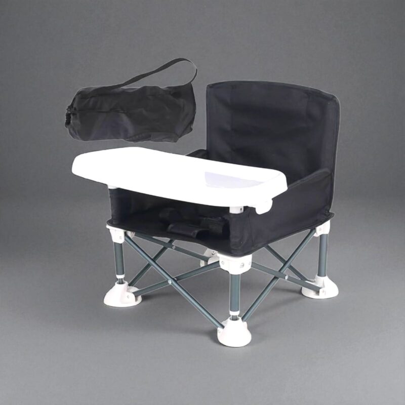 Foldable feeding Chair Booster Seat with Tray for Feeding Compact Design
