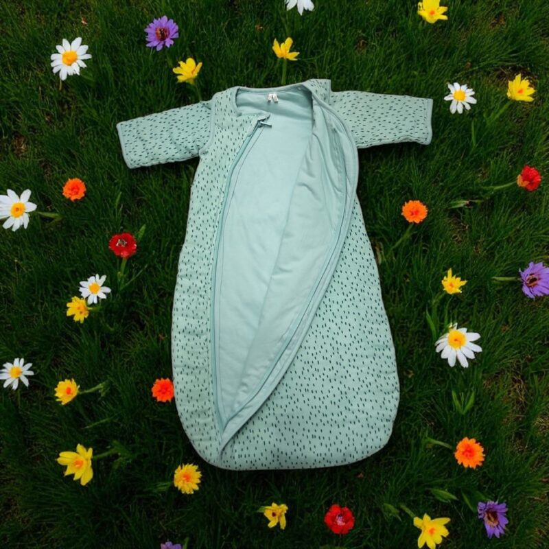 Sleeping bag - Premium Organic muslin Cotton, Lightweight Wearable Blanket for Newborns, Infants & Toddlers (0-36Months), Unisex Baby Sleeping Bag, Gifts for Babies - Image 3