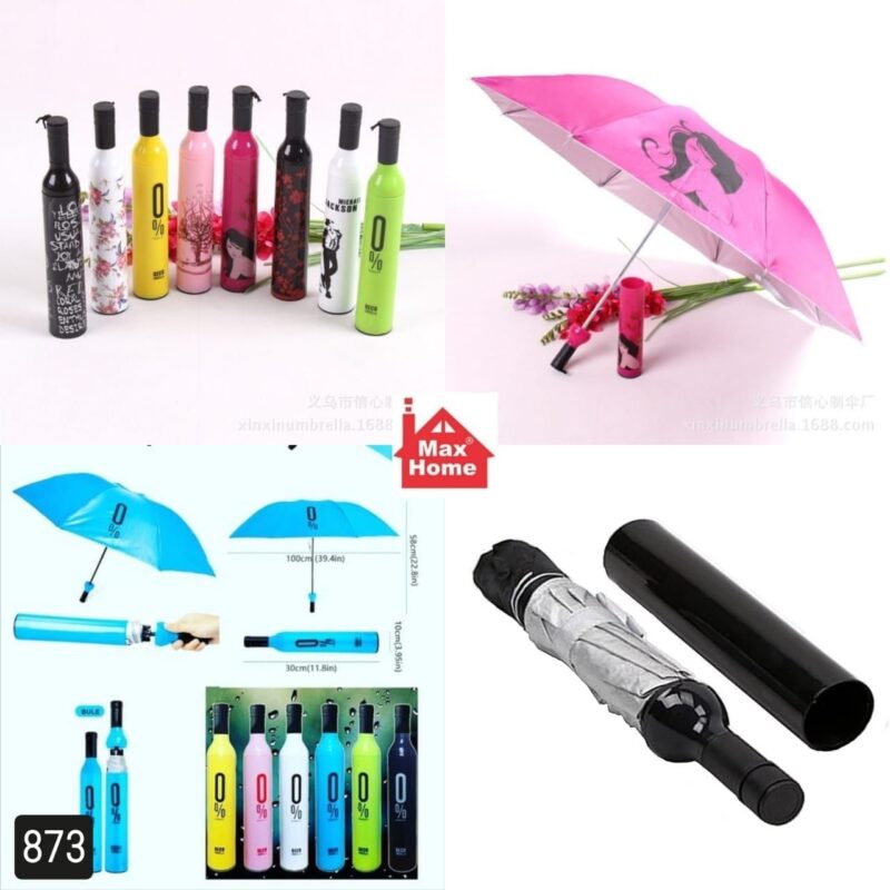 Creative Capsule Case Umbrella Lightweight Waterproof UV Protection Mini Compact Foldable Design Travel Umbrella For Men and Women
